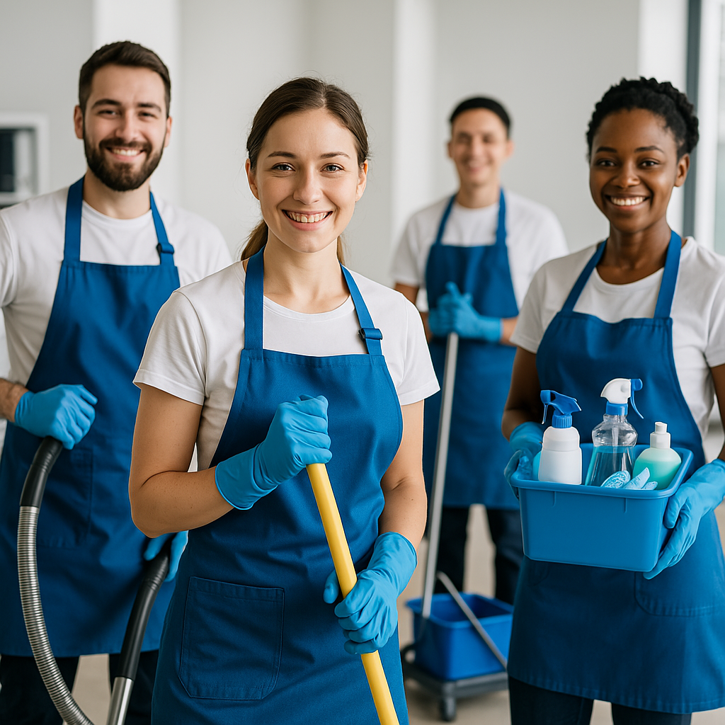Il nostro team di pulizie